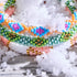 Snowbird | Bracelet de perles de verre de l'Himalaya